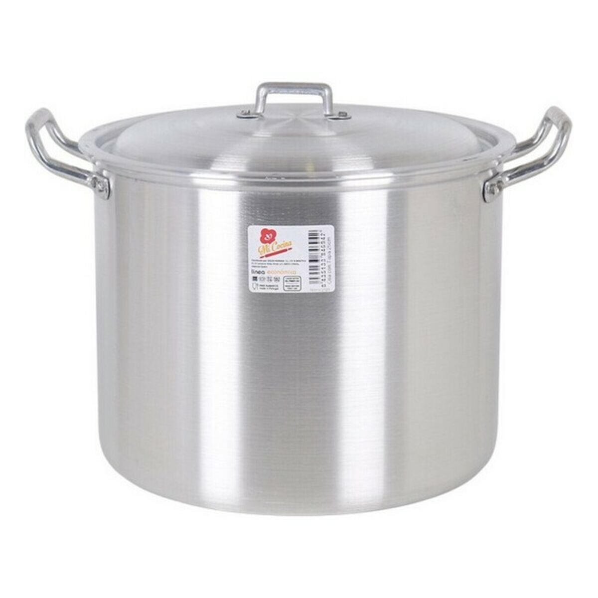 Gryta med lock Ø 22 cm Silvrig 6 L - 4