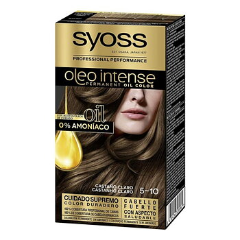 Permanent färg Syoss Olio Intense Ljusbrun Nº 5,10 Platinablont Nº 5.10-Castano Claro