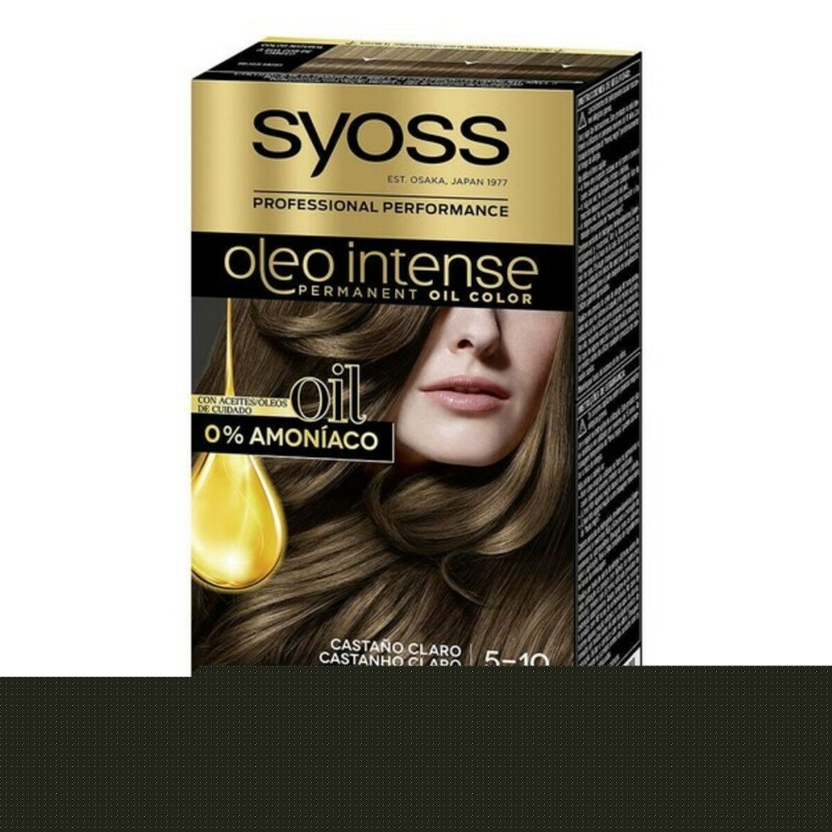 Permanent färg Syoss Olio Intense Ljusbrun Nº 5,10 Platinablont Nº 5.10-Castano Claro - 2