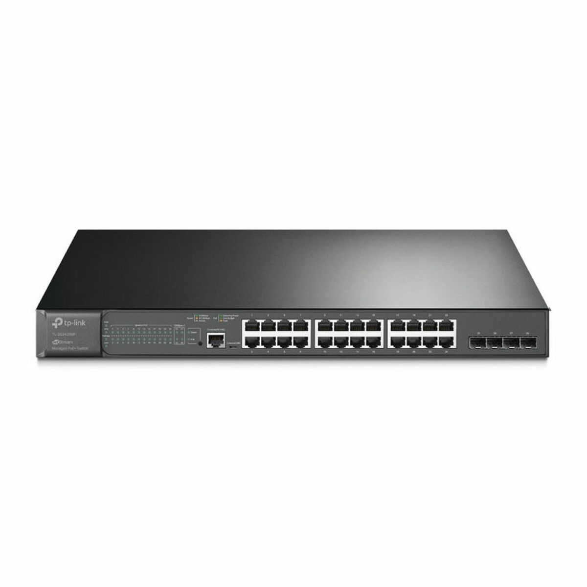 Brytare OR: Strömbrytare (if power/ light switch) TP-Link TL-SG3428MP 24xG + 4xSFP Gigabit Ethernet - 4