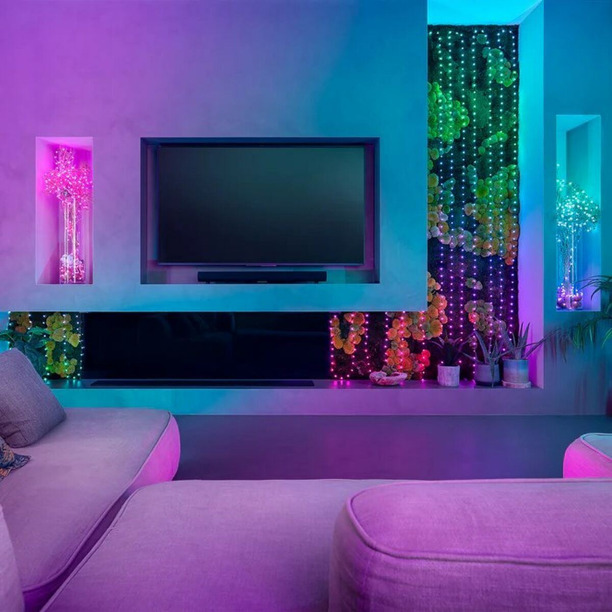 LED-krans Twinkly TWKH100RGB-T Jul 10 W Multicolour - 6
