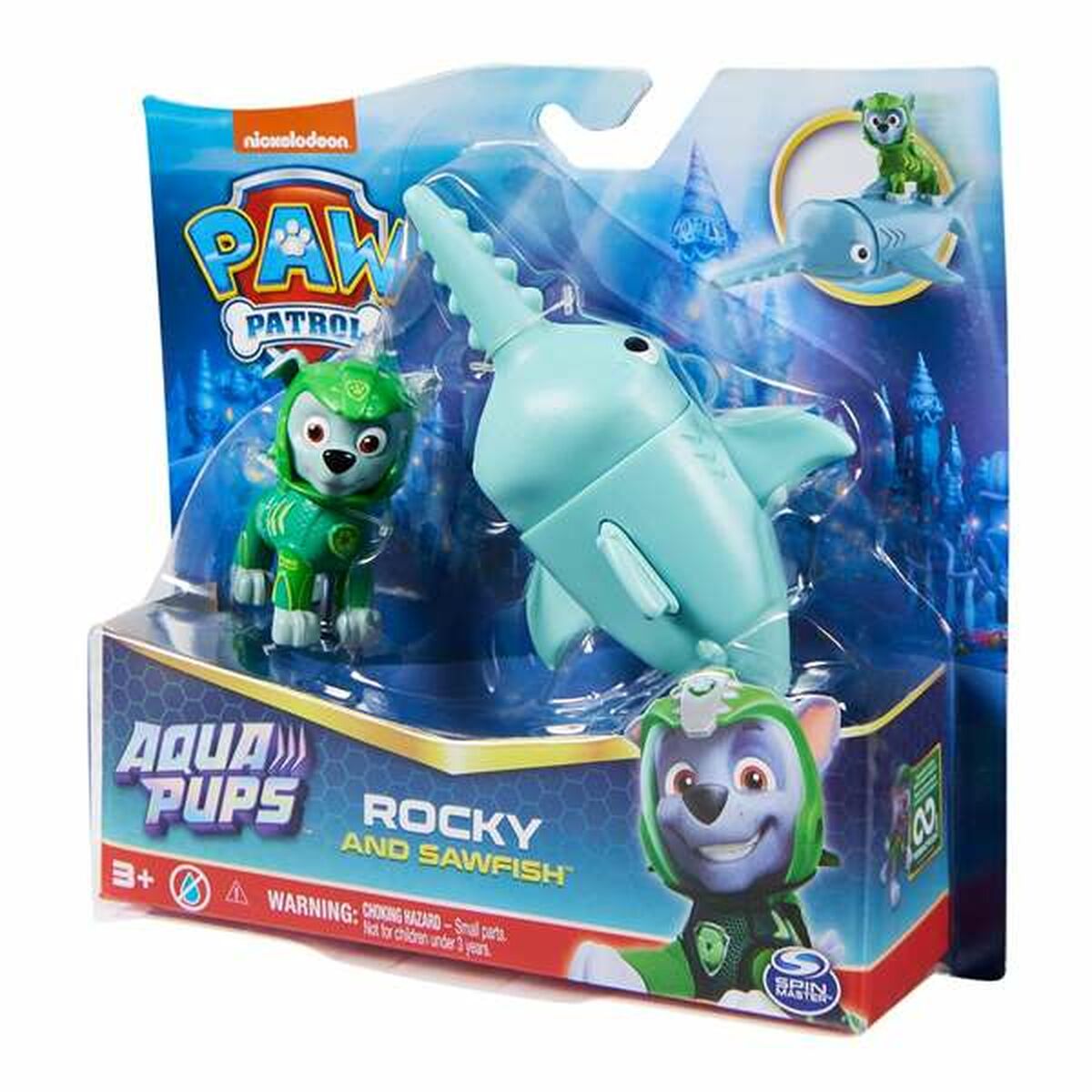 Actionfigurer The Paw Patrol Aqua Pups 20,3 x 5,4 x 19 cm - 5