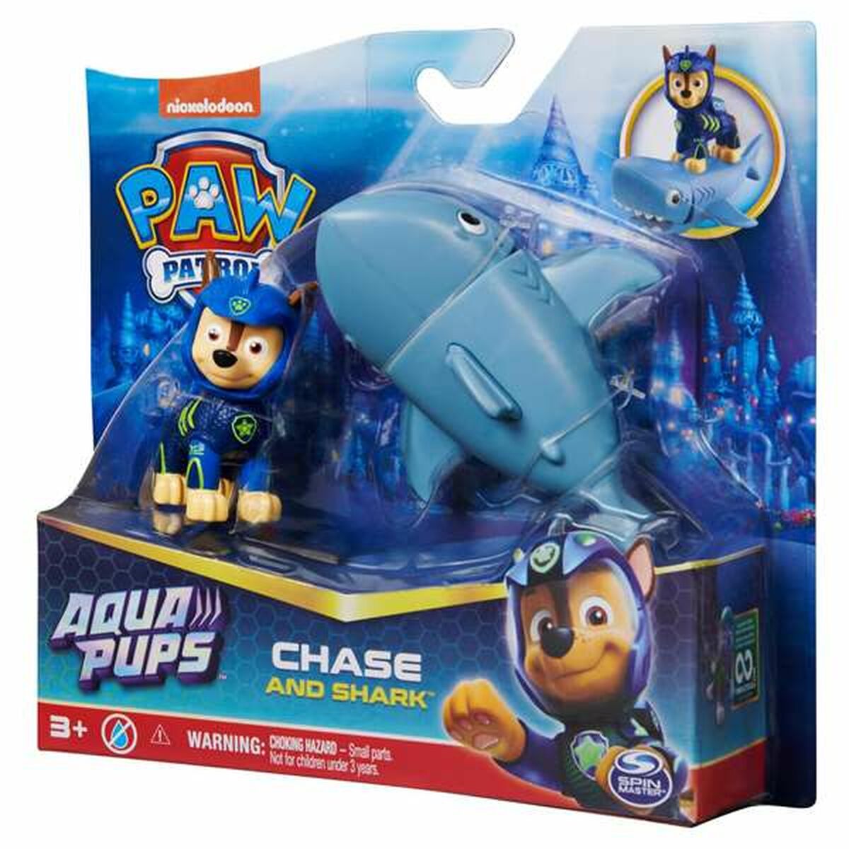 Actionfigurer The Paw Patrol Aqua Pups 20,3 x 5,4 x 19 cm