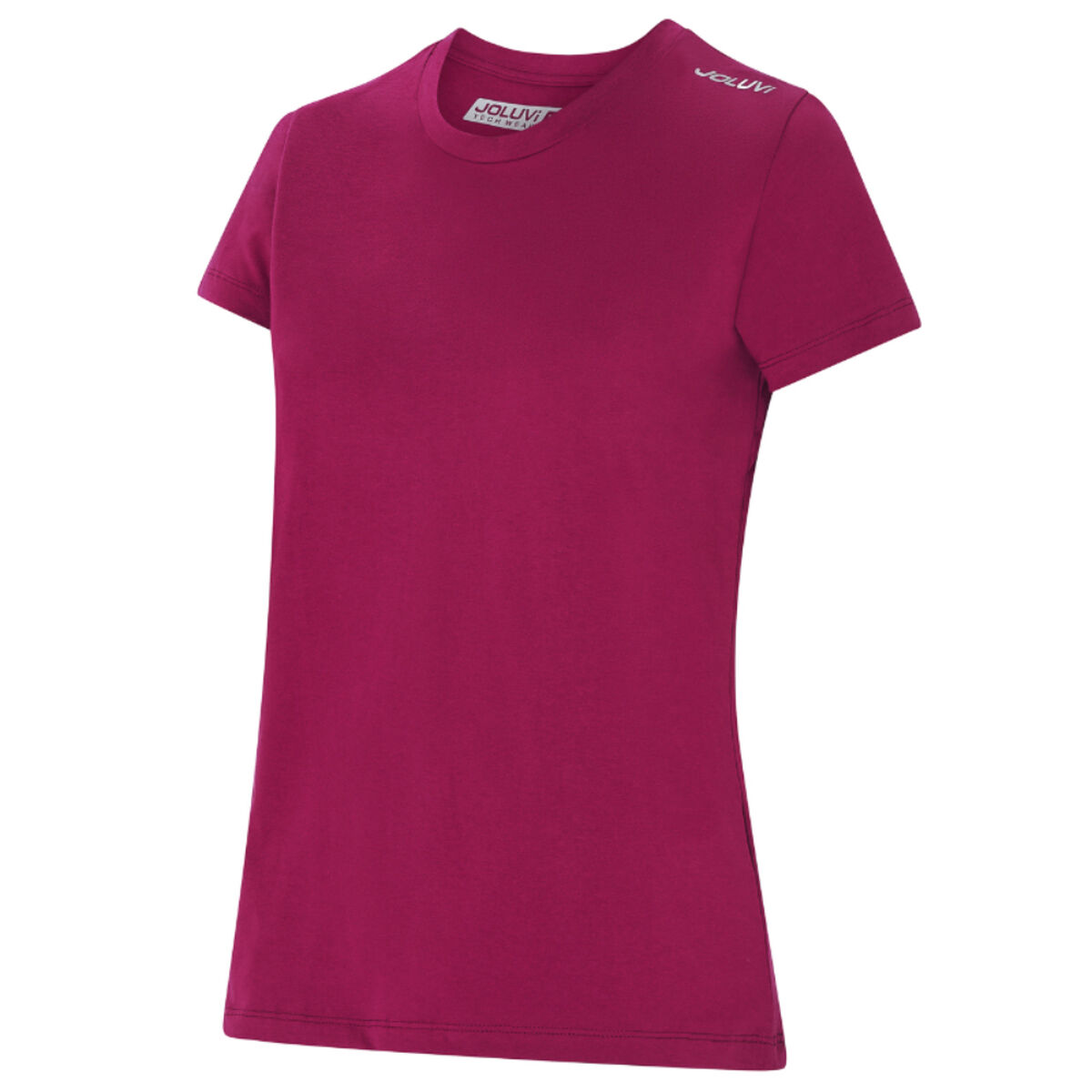 T-shirt med kortärm Dam Joluvi Combed Cotton Purpur