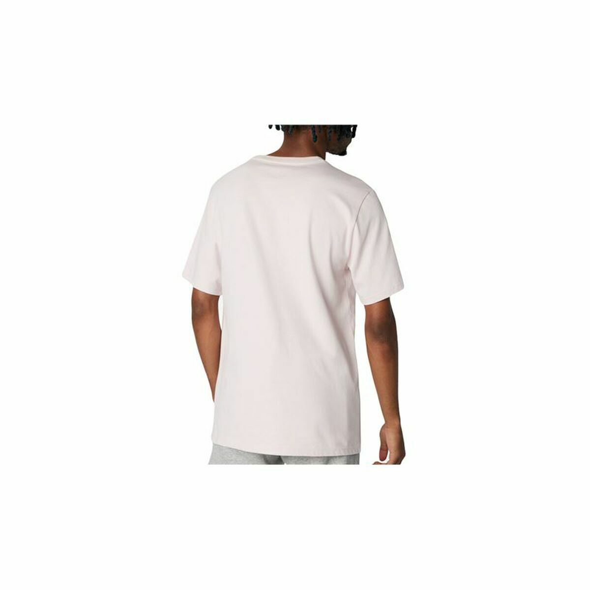T-shirt med kortärm Unisex Converse Classic Fit Left Chest Star Chevron Ljusrosa - 2
