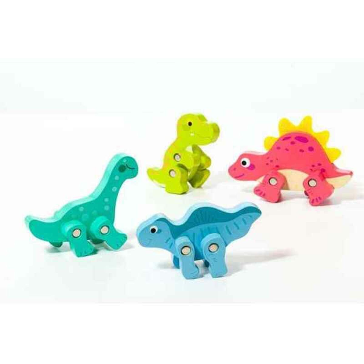 Set med dinosaurier Moltó 21295 4 Delar - 11