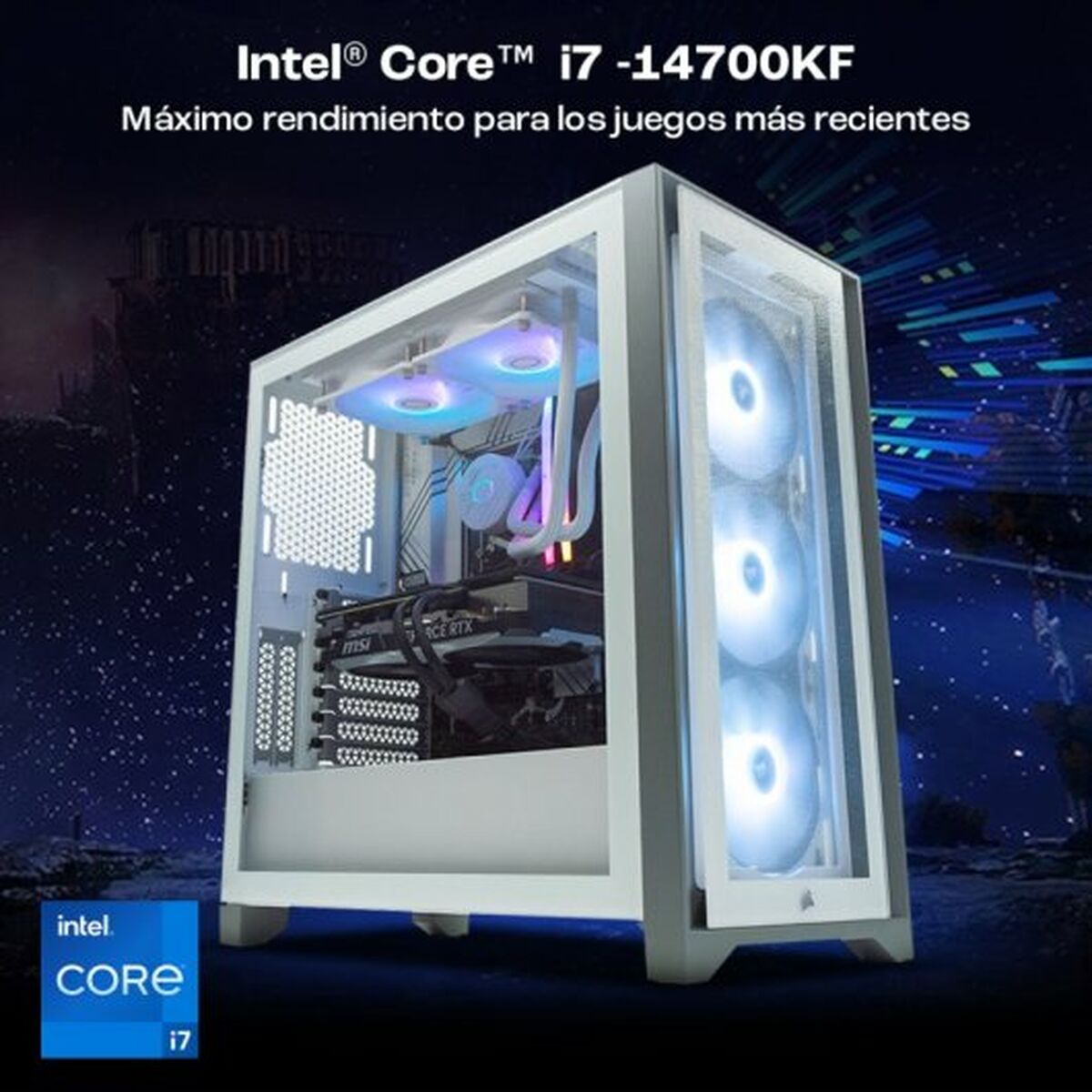Bordsdator PcCom Imperial 32 GB RAM 2 TB SSD Nvidia Geforce RTX 4070 - 6