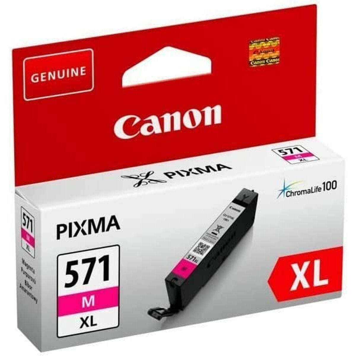 Original Bläckpatron Canon CLI-571M XL Magenta - 3