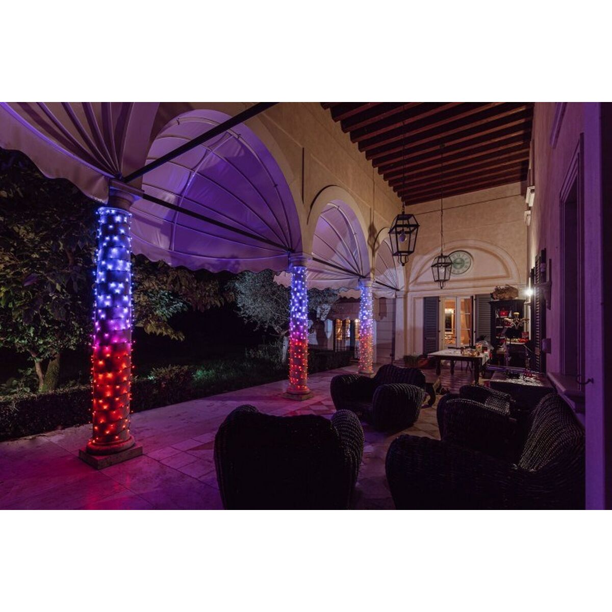 LED-krans Twinkly TWS250SPP-TEU Jul 10 W Vit Multicolour - 2