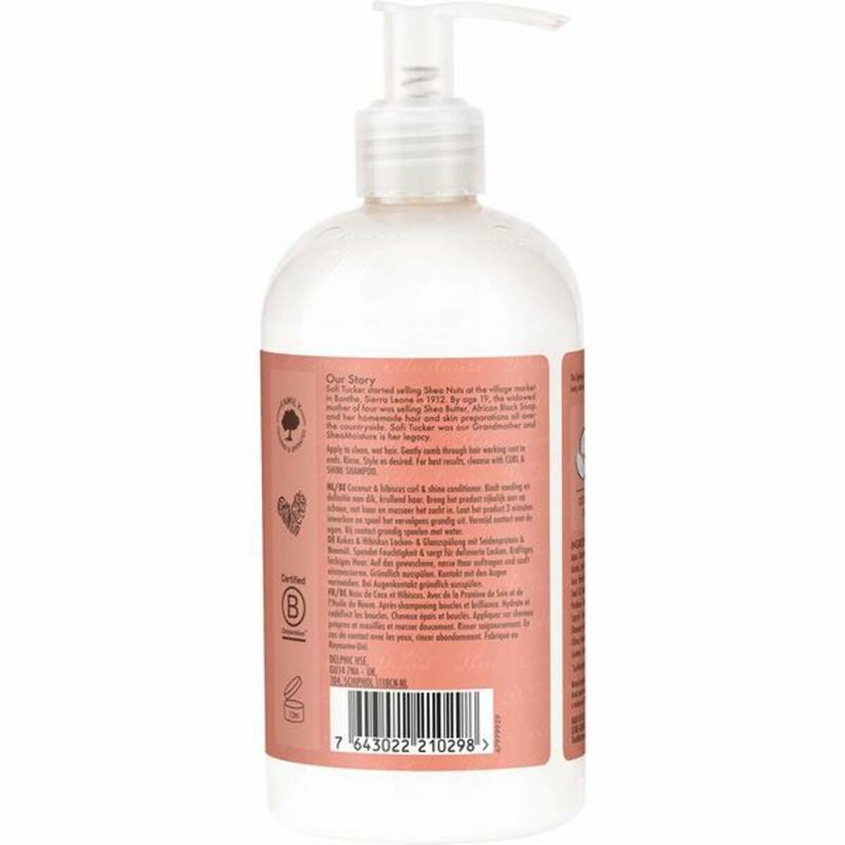 Balsam Coconut & Hibiscus Shea Moisture Moisture C&H 384 ml 384 ml - 5