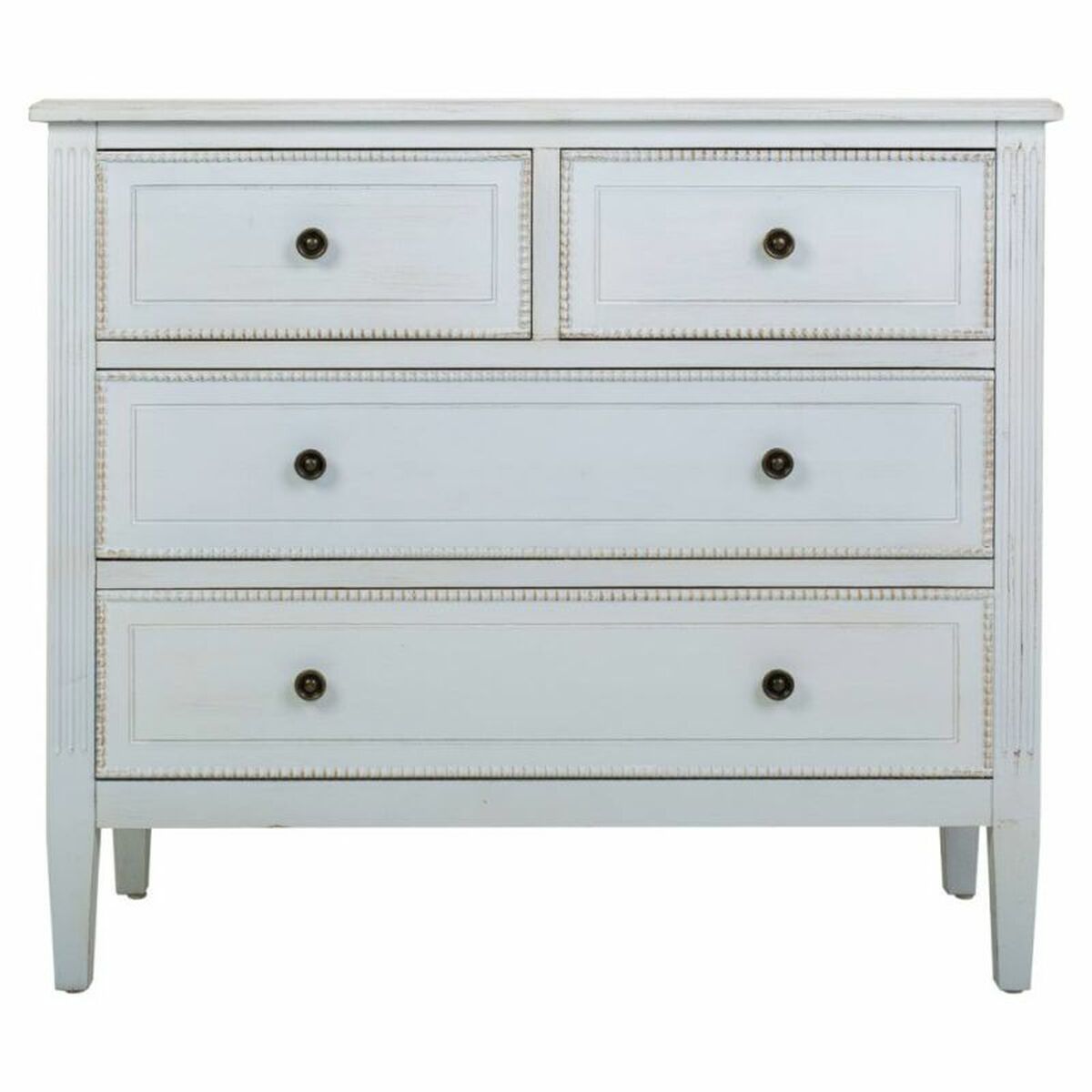 Kommod Alexandra House Living Vit Granträ Trä MDF 36 x 75 x 85 cm - 3