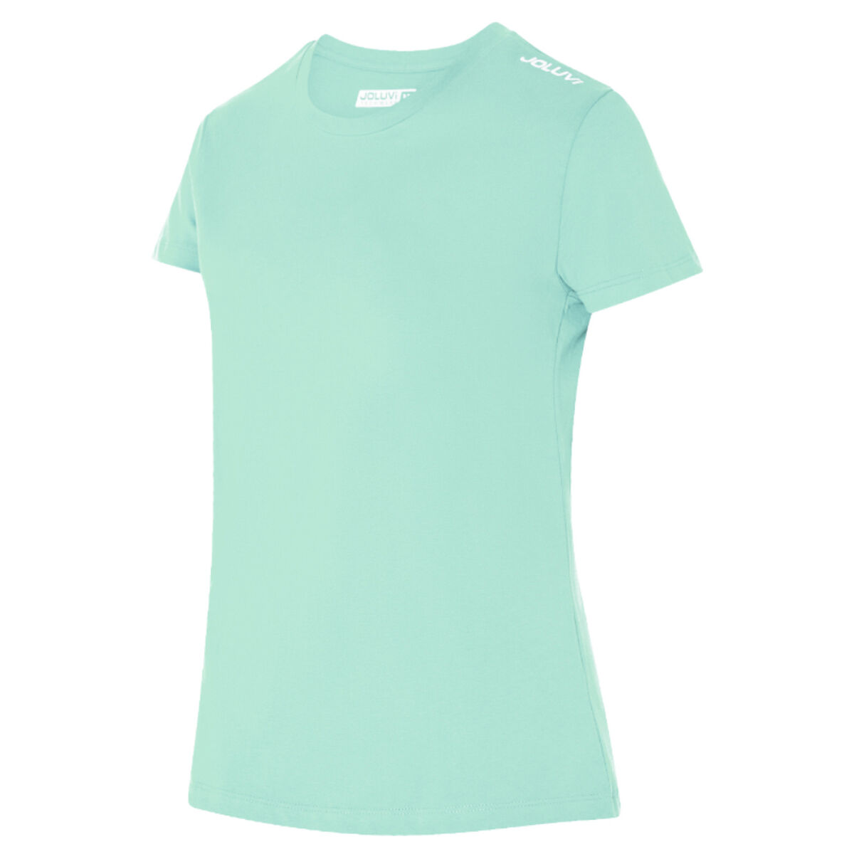 T-shirt med kortärm Dam Joluvi Combed Cotton Grön
