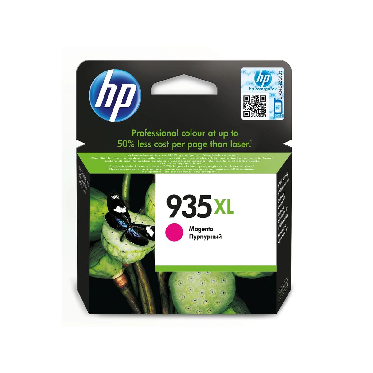 Original Bläckpatron HP Officejet Pro 6830 - Nº 935 XL Magenta (60 antal) - 2