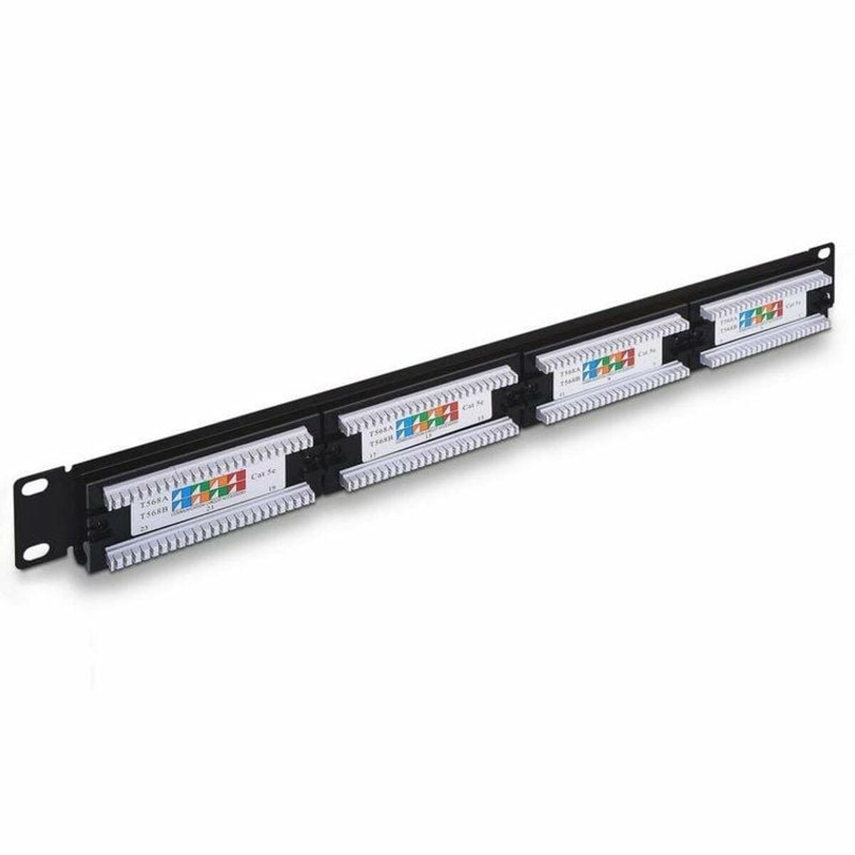 Patchpanel 24 UTP Portar Kategori 5e Aisens A141-0307 - 2