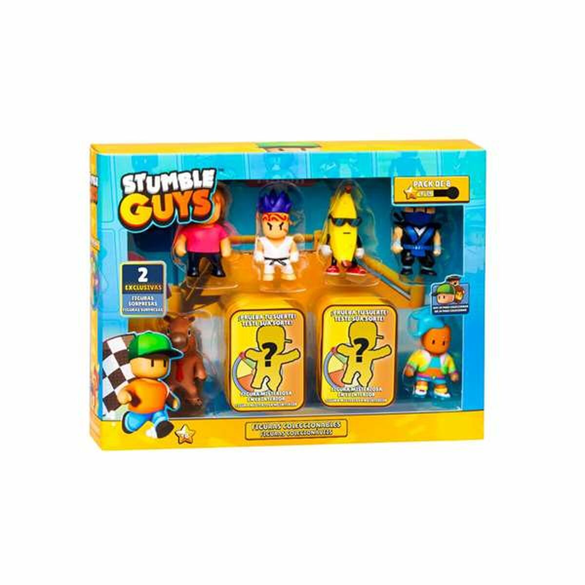 Actionfigurer Bizak Stumble Guys - 4