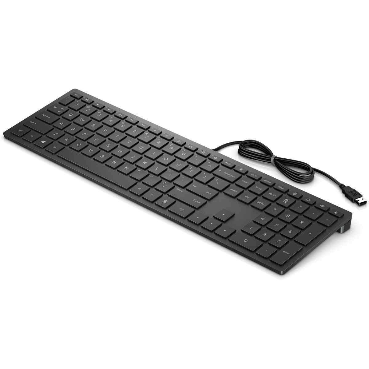 Tangentbord HP 4CE96AA#ABE Svart - 2