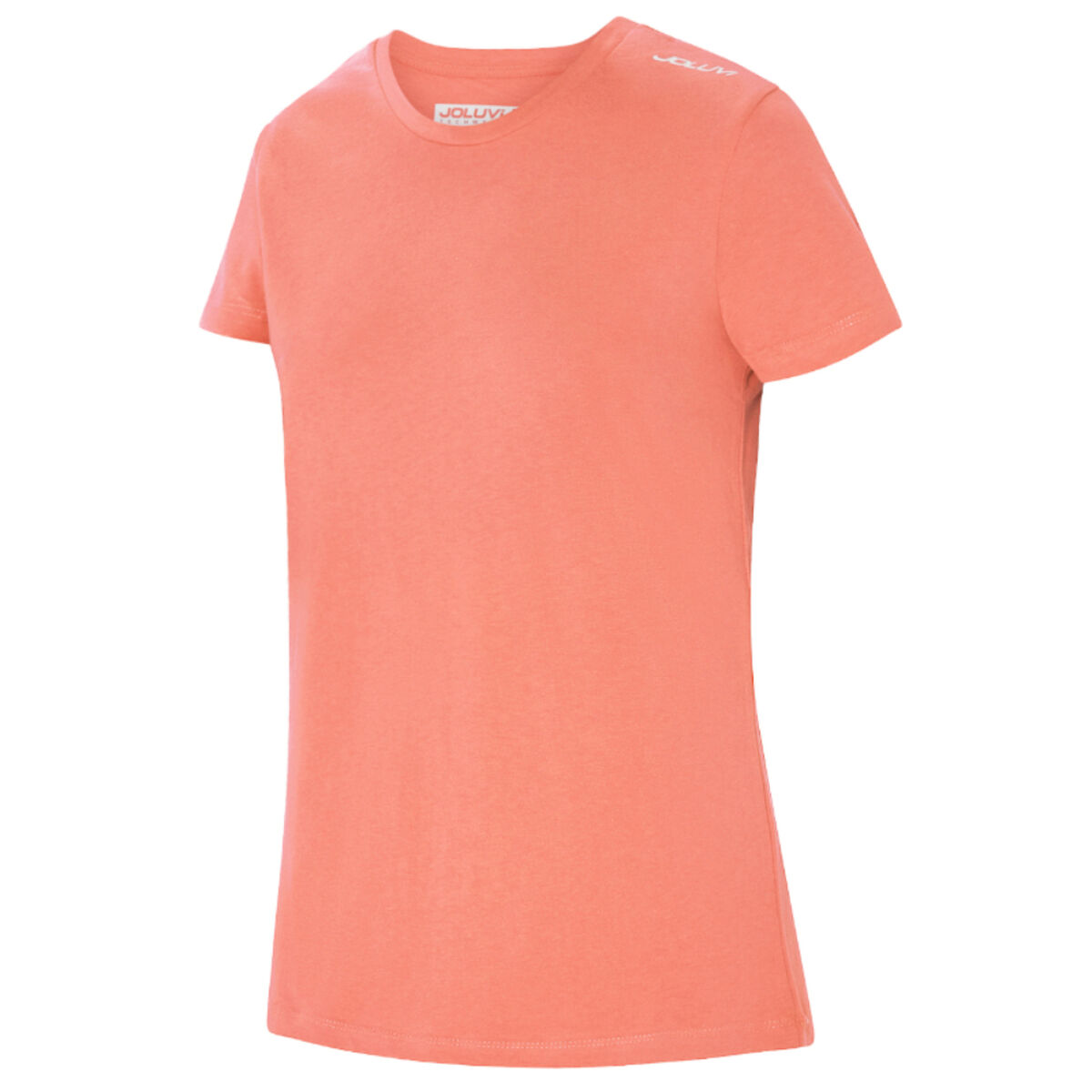 T-shirt med kortärm Dam Joluvi Combed Cotton Orange