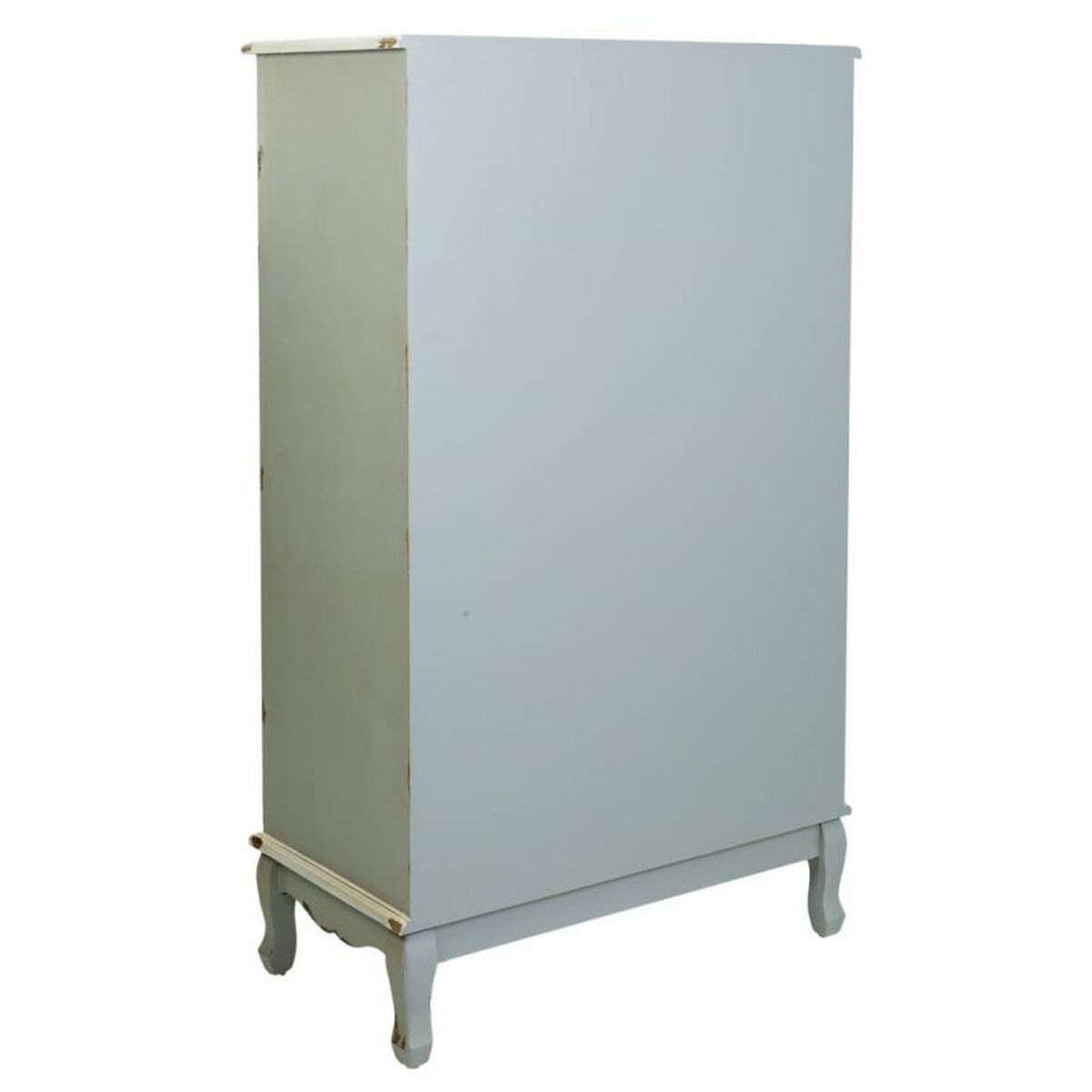 Skåp Alexandra House Living Grå Rattan Granträ Trä MDF 42 x 138 x 80 cm - 5