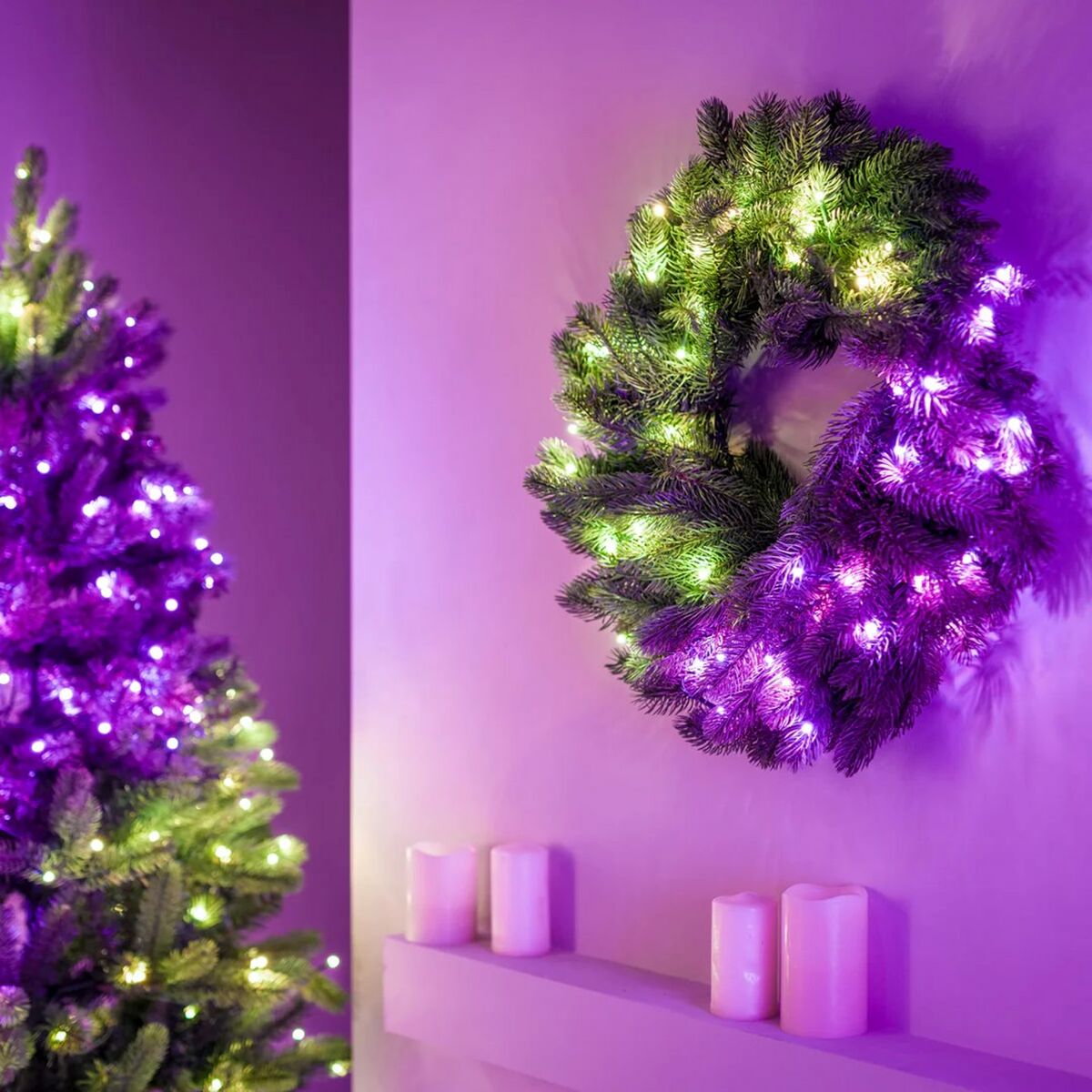 LED-krans Twinkly GD20P4425P00 Jul Multicolour - 6