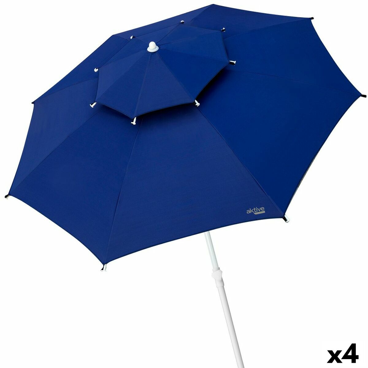 Paraply Aktive Blå 280 x 260 x 280 cm 280 x 240 x 280 cm (4 antal)