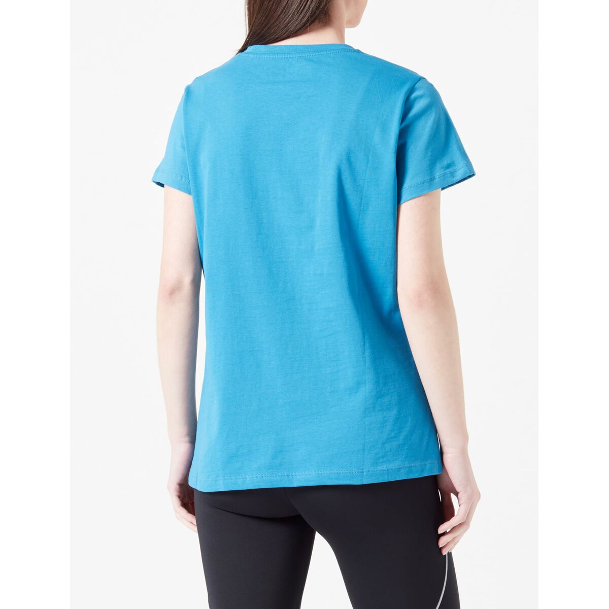 T-shirt med kortärm Dam Joluvi Combed Cotton Blå - 4