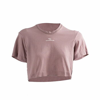 T-shirt med kortärm Dam Hanker Bumo Nude Beige
