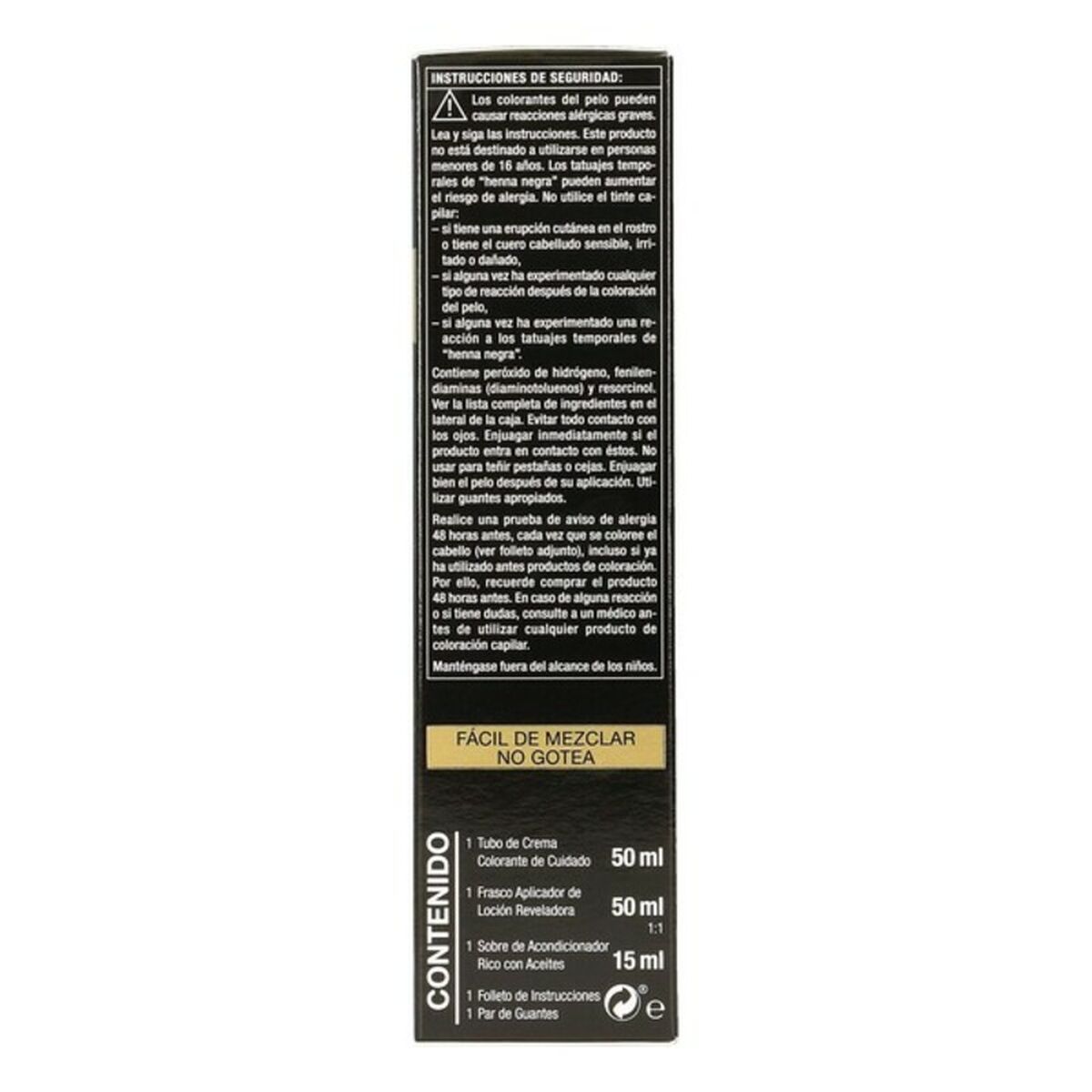 Permanent färg Syoss Olio Intense Svart Intenzivno Nº 1,10 Platinablont Nº 1.10-Negro Intenso - 7