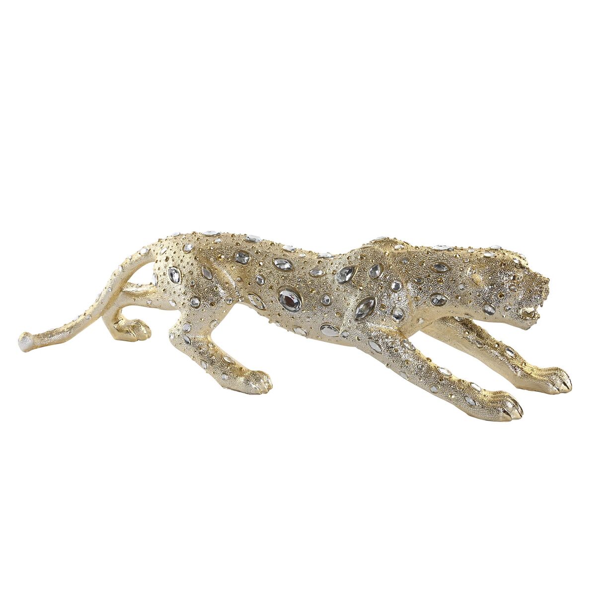 Prydnadsfigur DKD Home Decor Gyllene Leopard Kolonial 82,5 x 23 x 21 cm - 3
