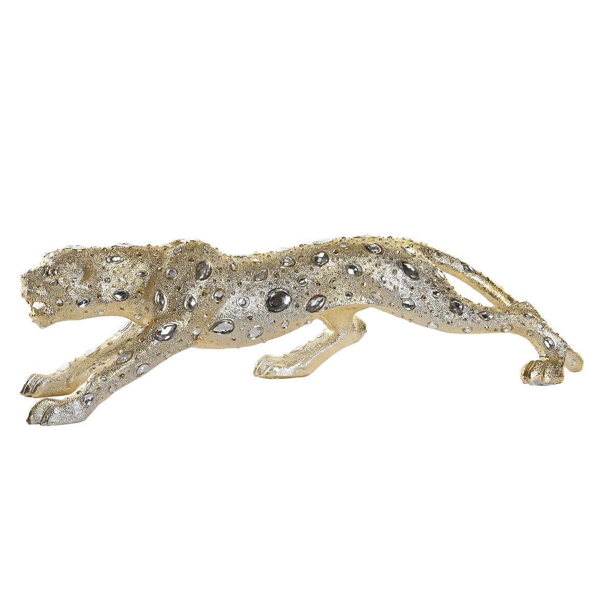 Prydnadsfigur DKD Home Decor Gyllene Leopard Kolonial 82,5 x 23 x 21 cm - 4