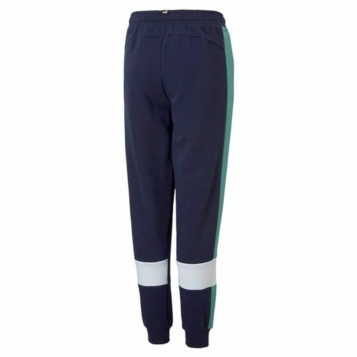 Nederdel träningsoverall för barn Puma Essential+ Colorblock B Mörkblå - 5