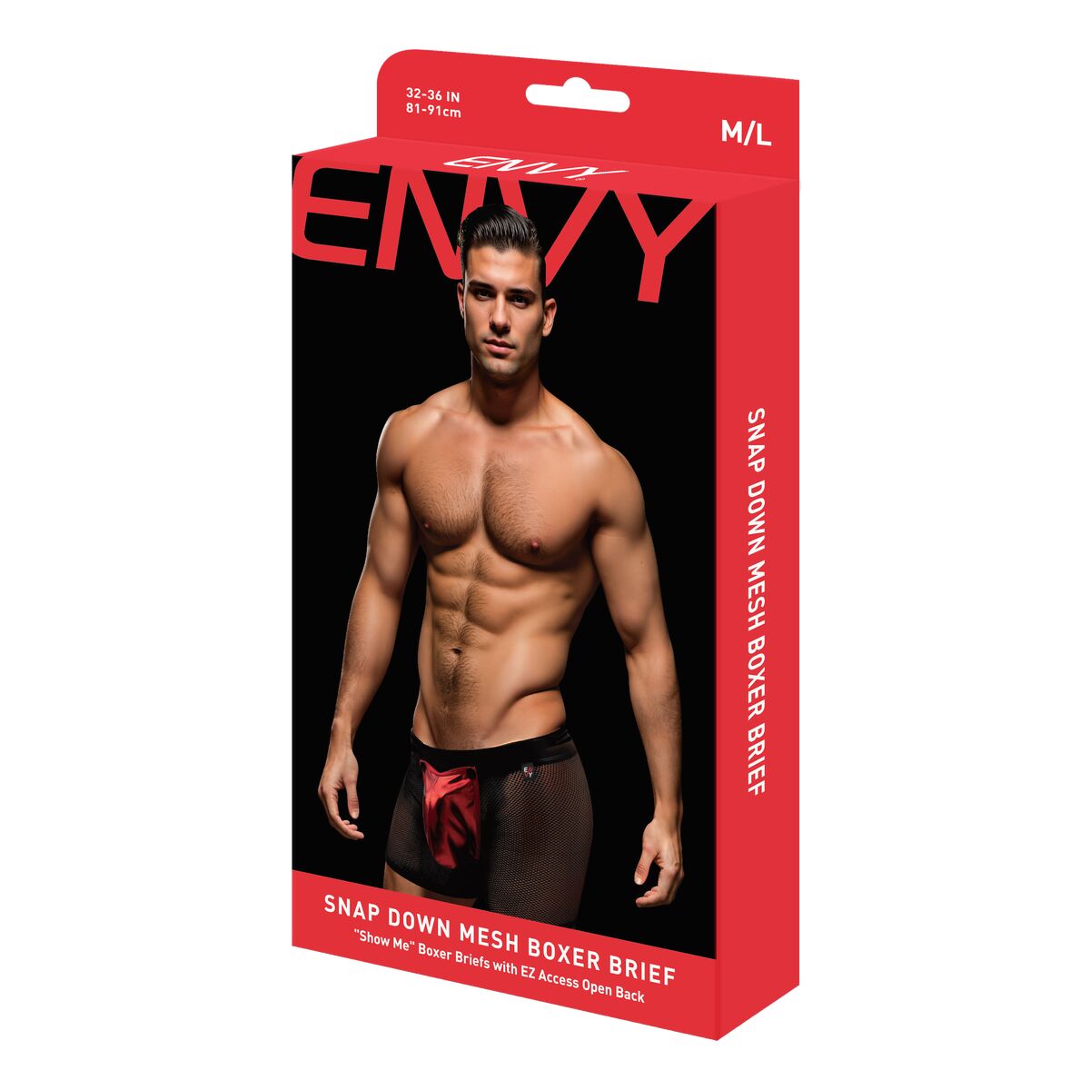 Boxershorts, Herr Envy Svart M/L
