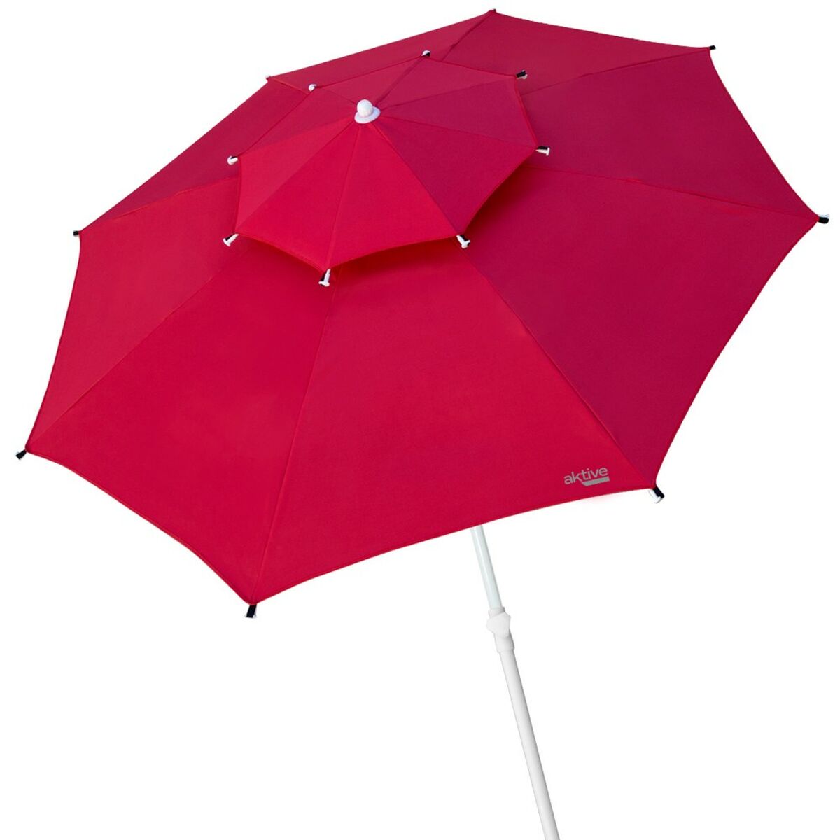 Paraply Aktive Röd 280 x 263 x 280 cm (4 antal) - 2