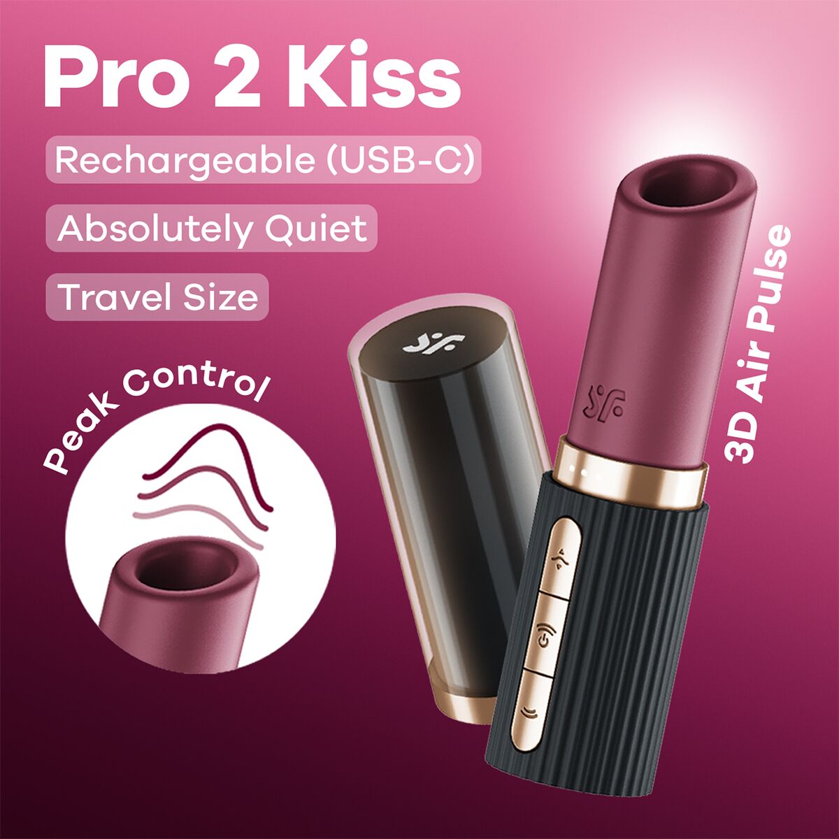 Sugstimulator för klitoris Satisfyer - 6