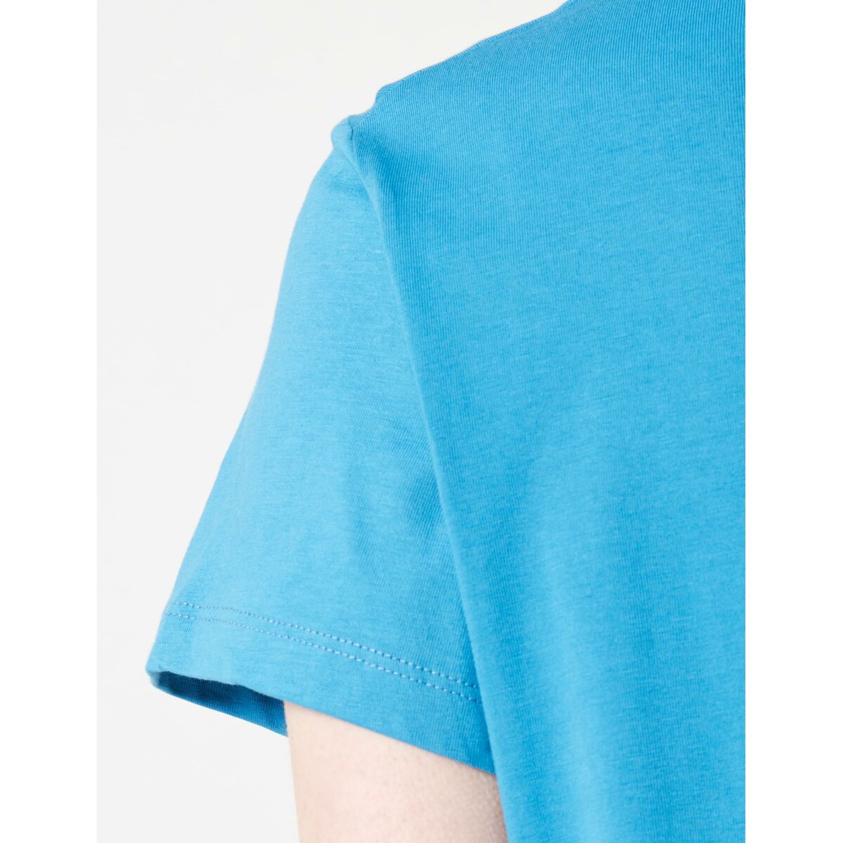T-shirt med kortärm Dam Joluvi Combed Cotton Blå - 5