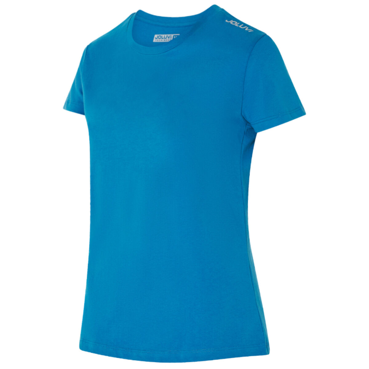 T-shirt med kortärm Dam Joluvi Combed Cotton Blå