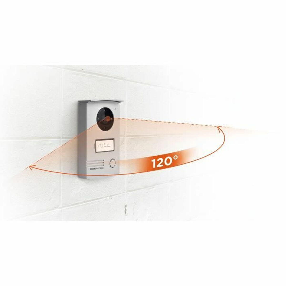 Smart interntelefon med video SCS SENTINEL VisioDoor 7+ 7" Vit - 5