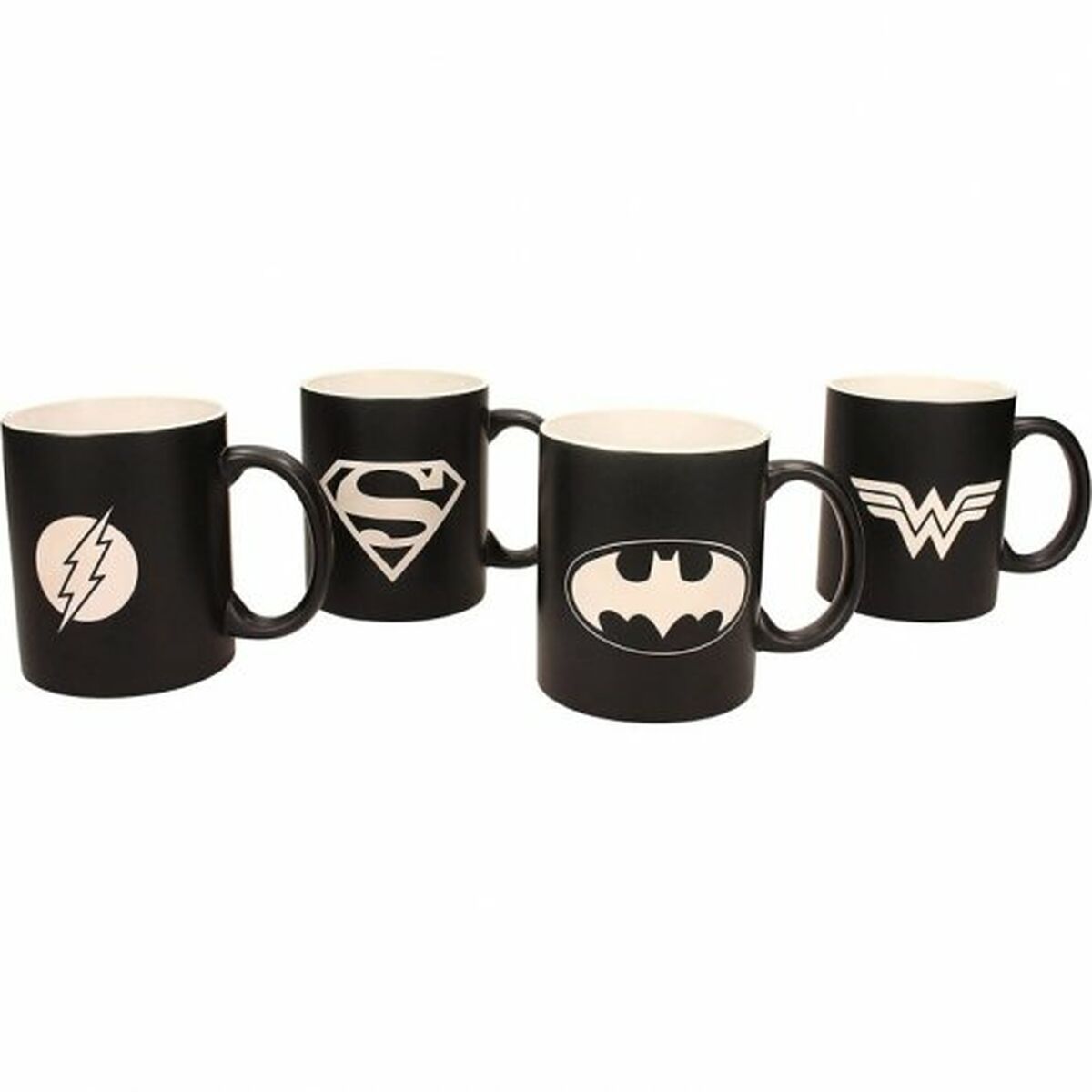 Koppset SD Toys Universo DC Svart (4 Delar) - 4