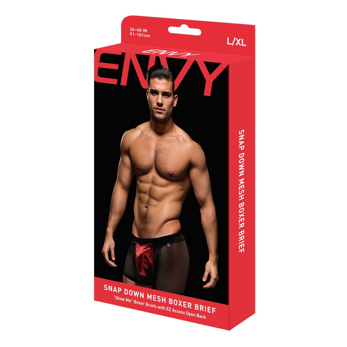 Boxershorts, Herr Envy Svart S/M - 4