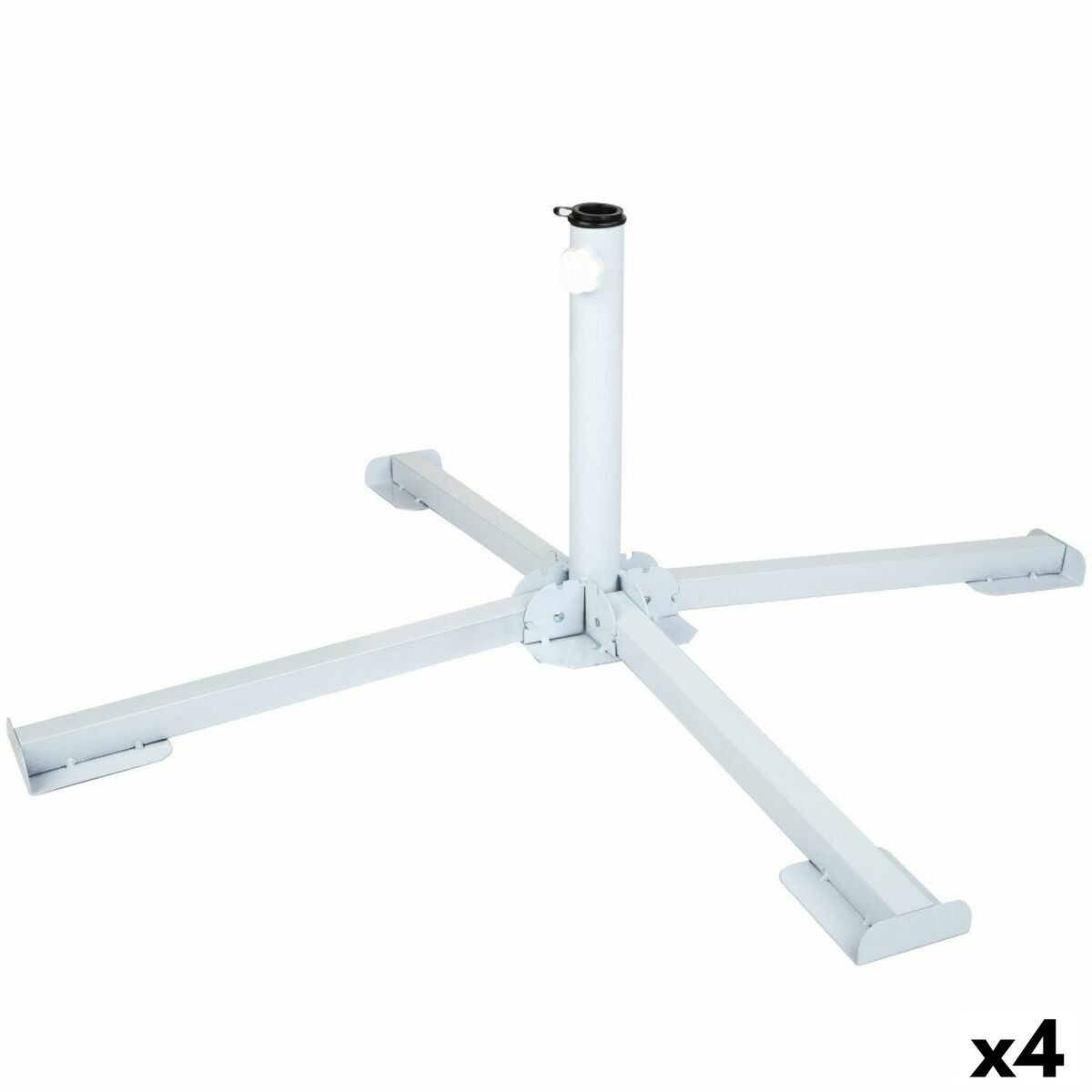 Parasollfot Aktive Vit Plast Badsvamp EPS 85 x 31 x 85 cm (4 antal)