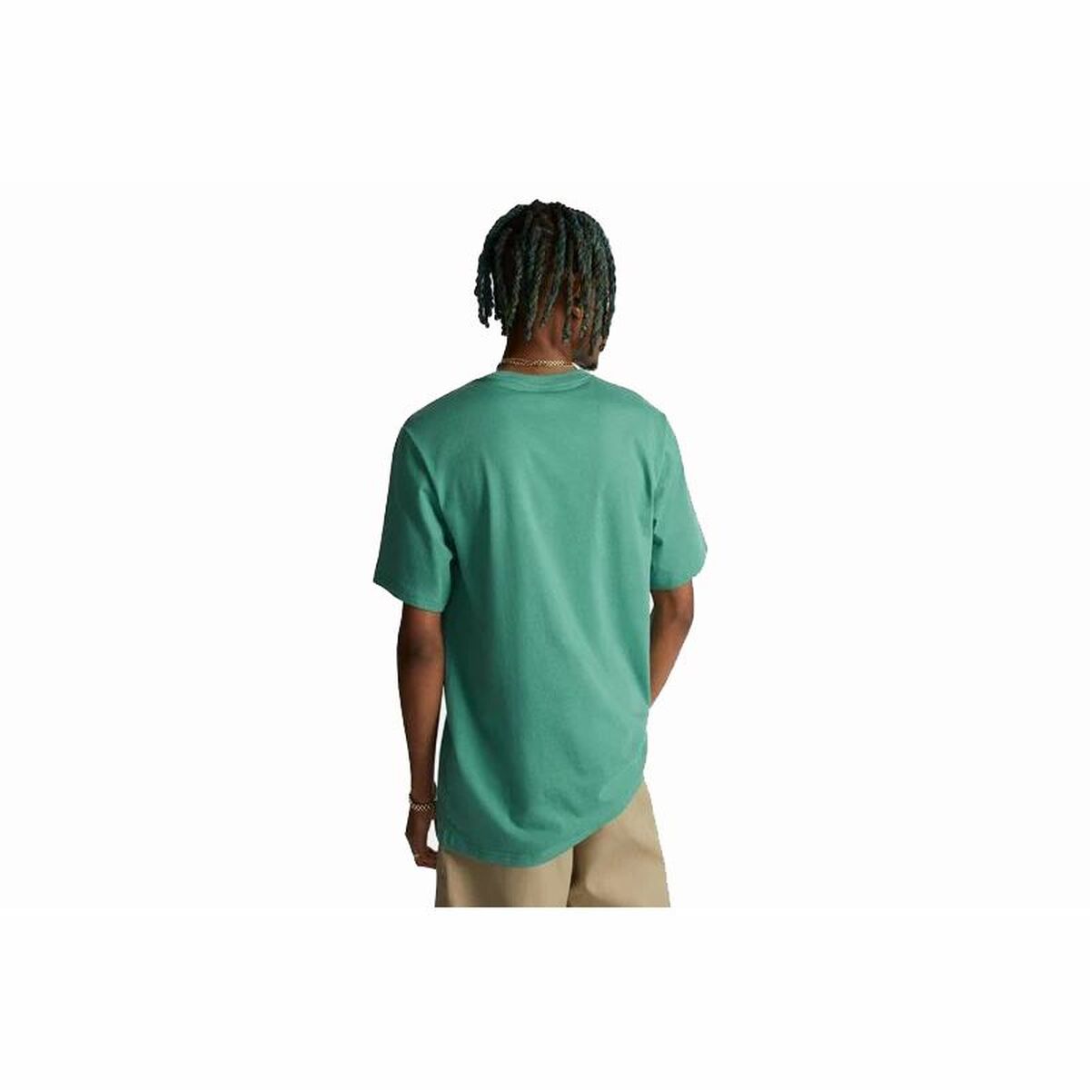 T-shirt med kortärm Unisex Converse Classic Fit Left Chest Star Chevron Grön - 2