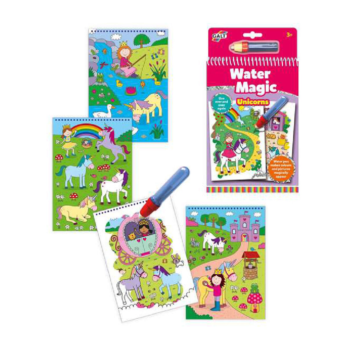 Färgläggningsbok Water Magic Diset A3079H - 19