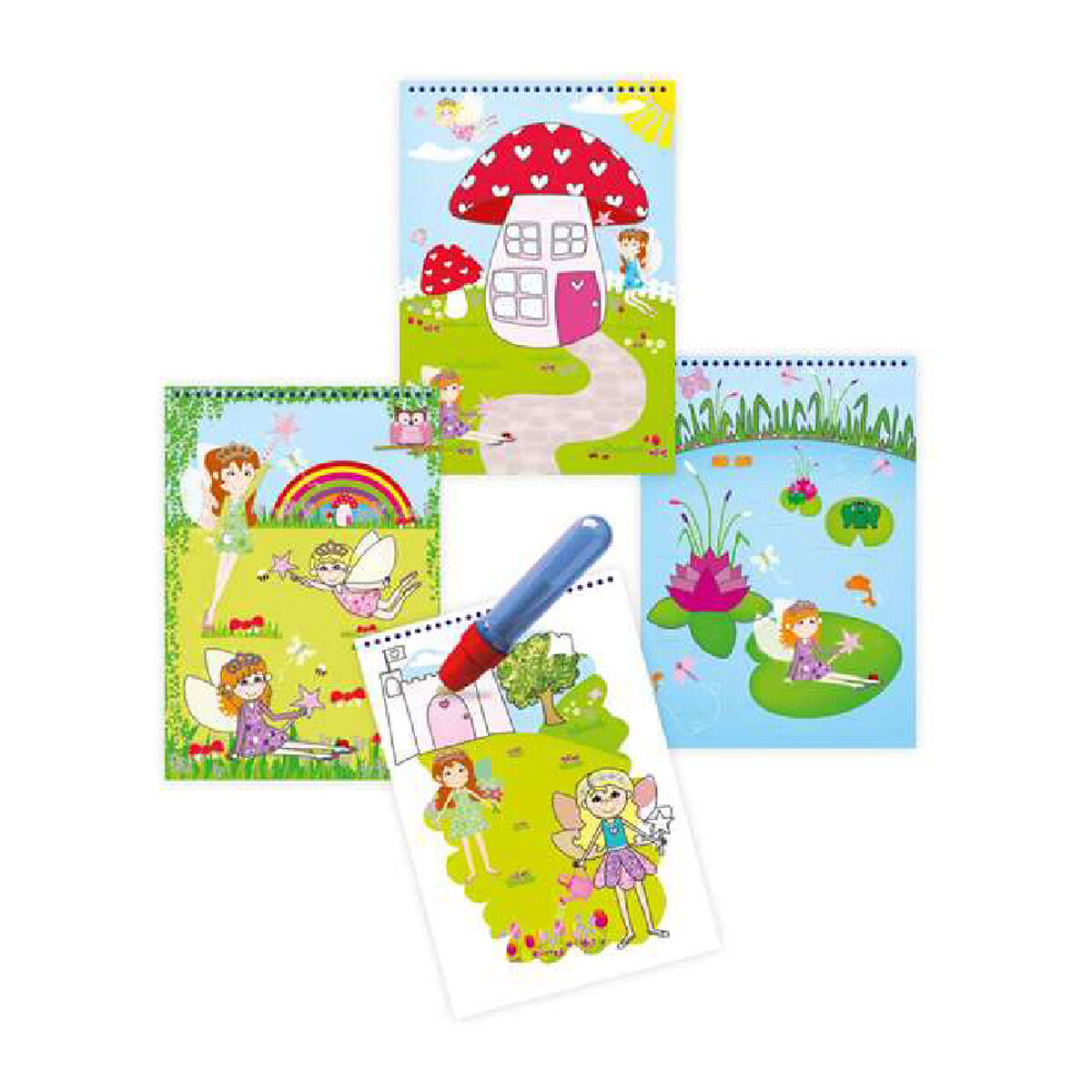 Färgläggningsbok Water Magic Diset A3079H - 26