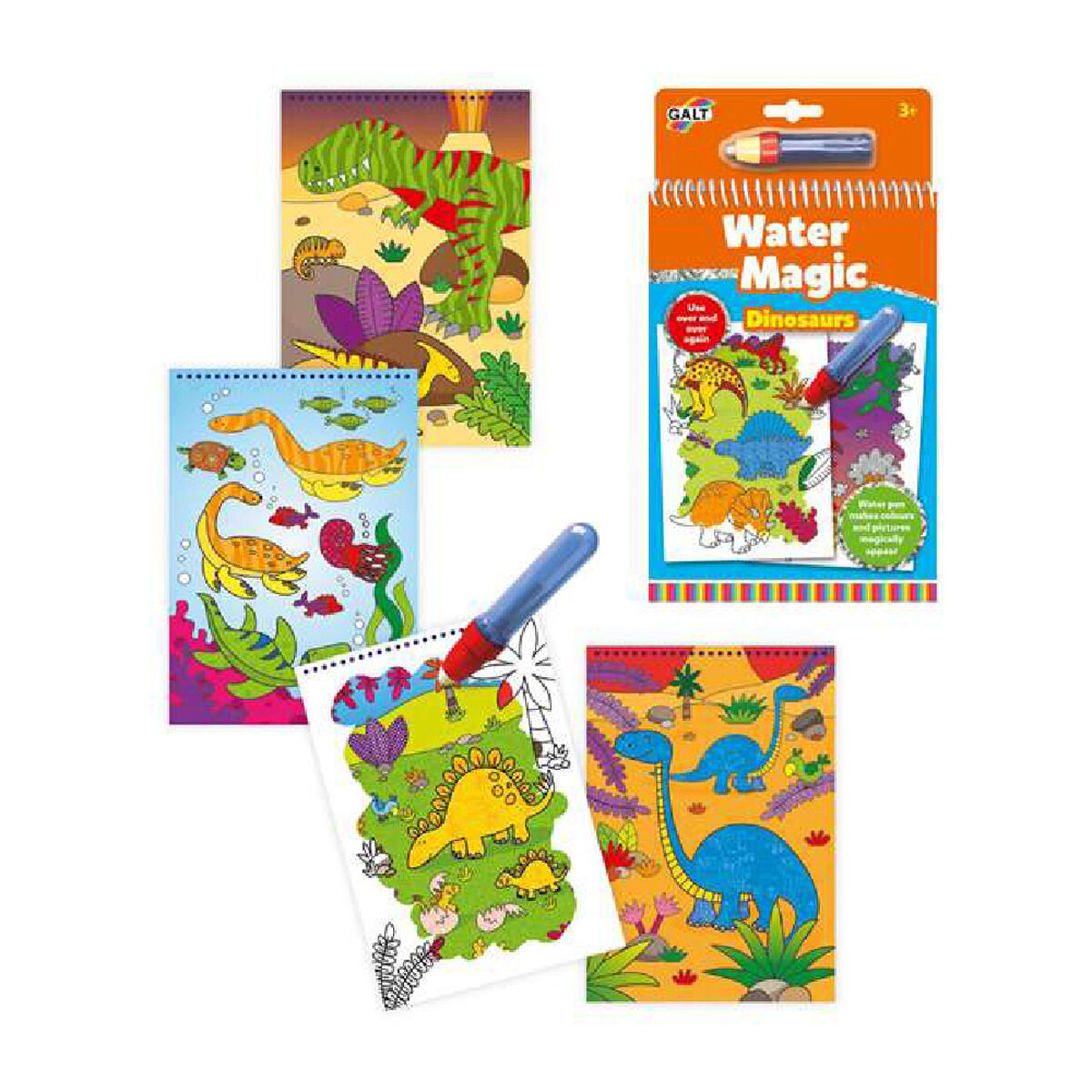 Färgläggningsbok Water Magic Diset A3079H - 12