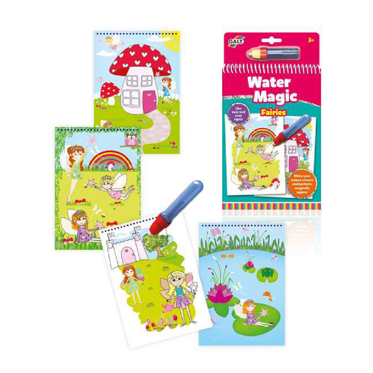 Färgläggningsbok Water Magic Diset A3079H - 9