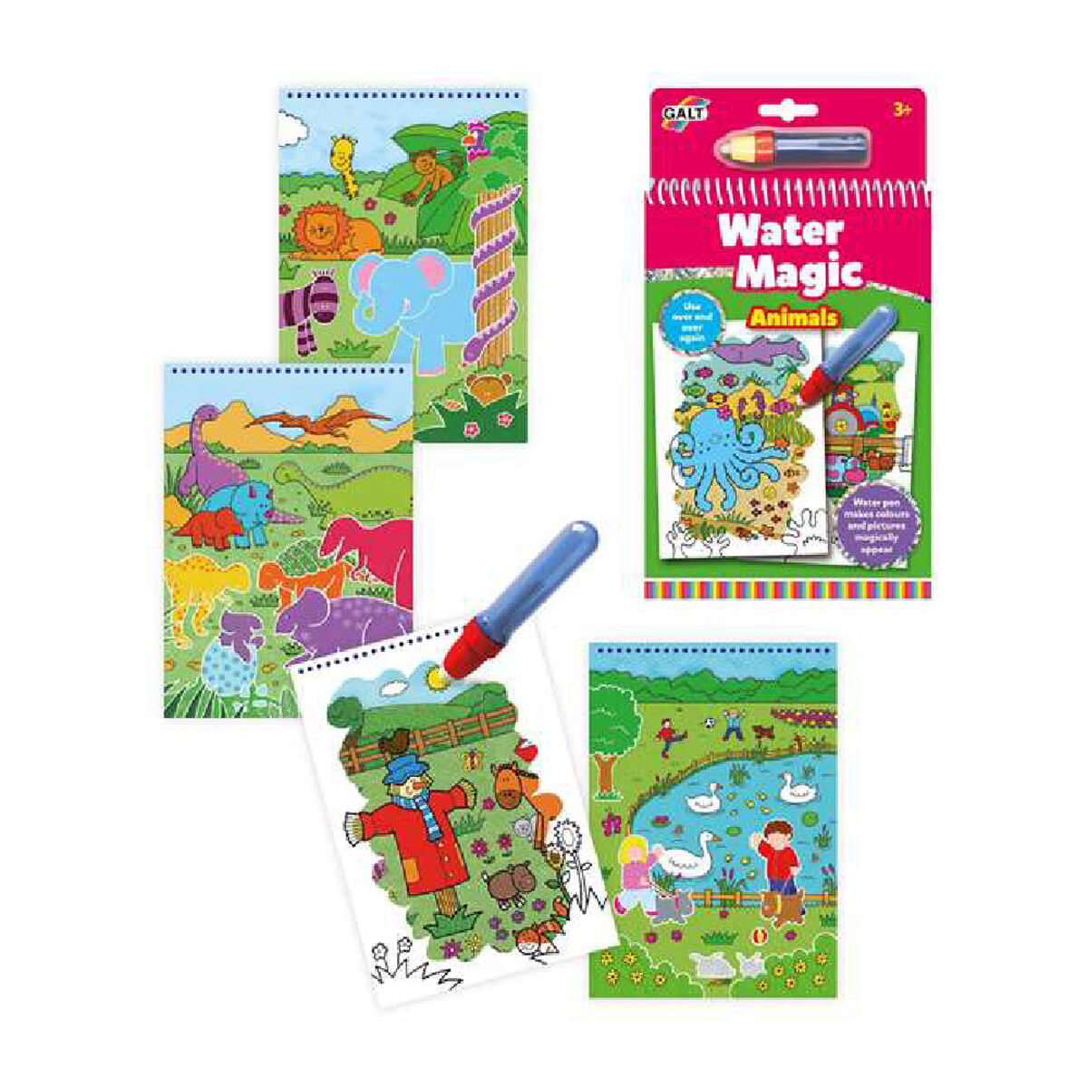 Färgläggningsbok Water Magic Diset A3079H - 25