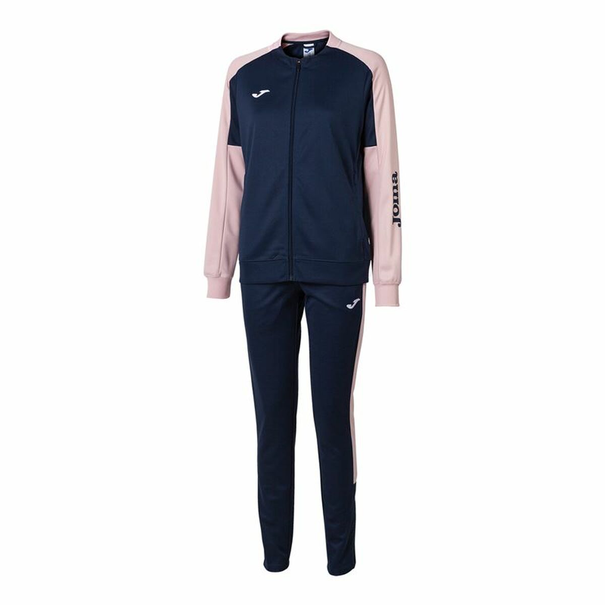 Träningsoverall, Dam Joma Sport Eco Championship Rosa Marinblå 2 Delar