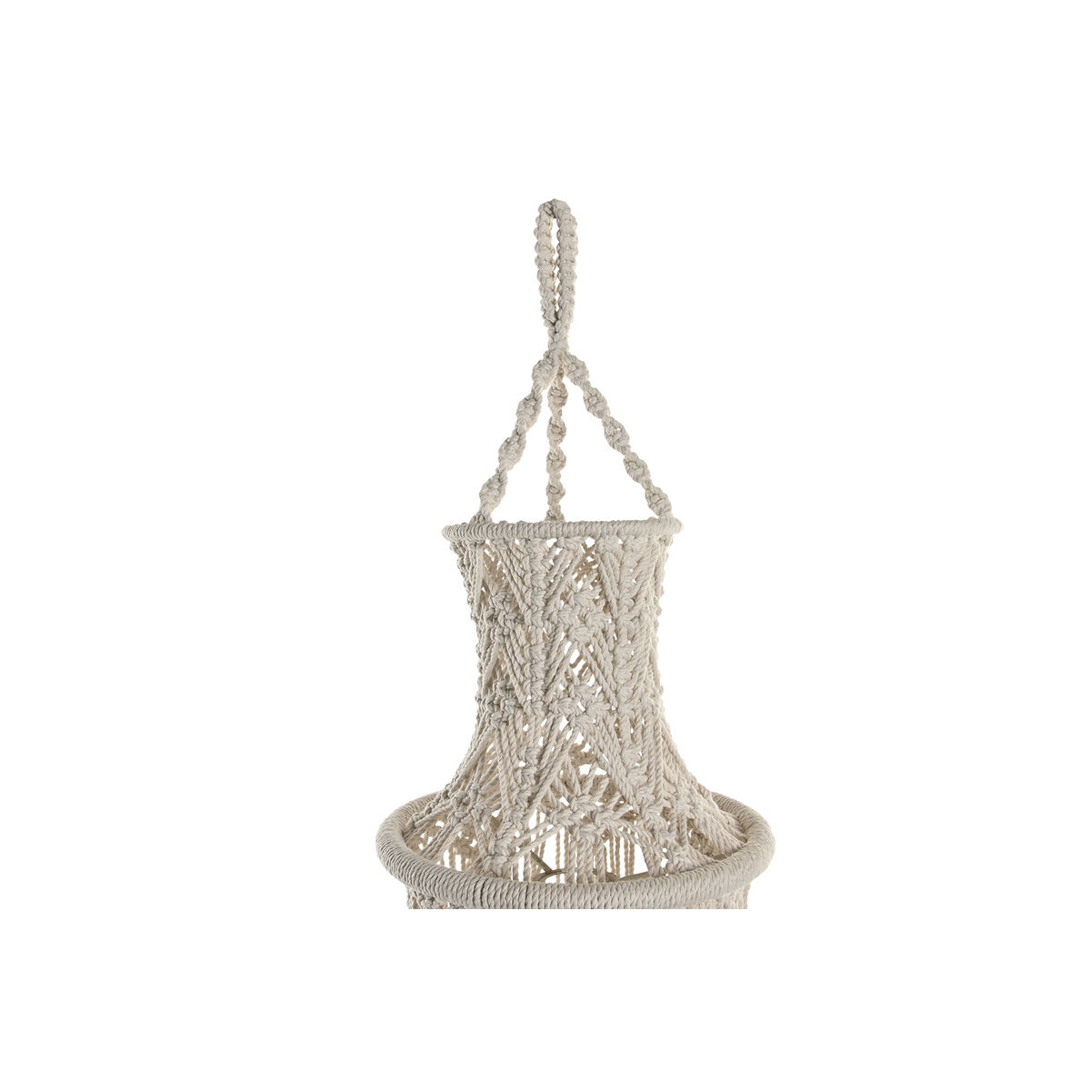 Lampskärm Home ESPRIT Makramé Urban 25 x 25 x 108 cm - 3
