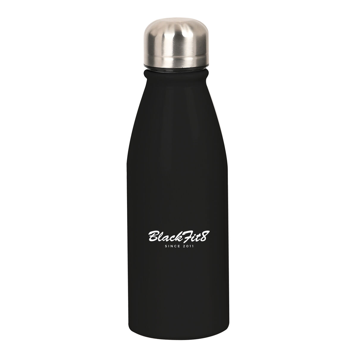 Vattenflaska BlackFit8 Svart Grå 500 ml