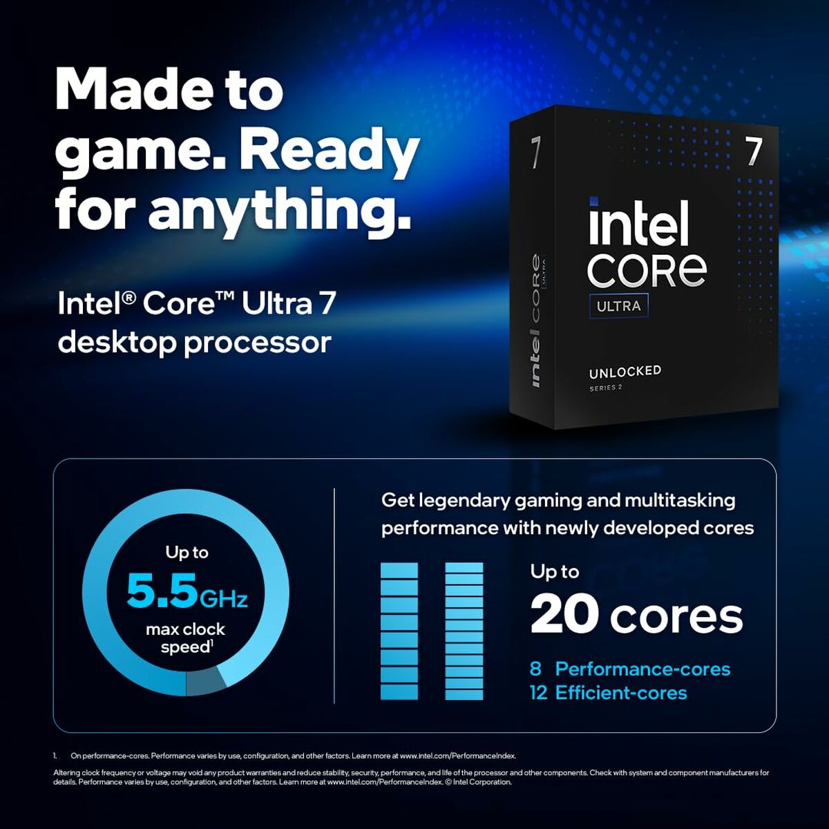 Processor Intel BX80768265KF LGA 1851 intel core ultra 7 265KF