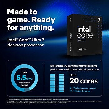 Processor Intel BX80768265KF LGA 1851 intel core ultra 7 265KF